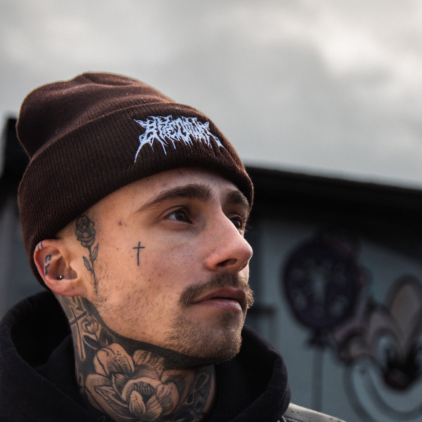 Embroidered Beanie